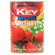 Key Aardbeien op siroop Foto van Key Aardbeien op siroop