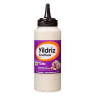 Yildriz Knoflooksaus Turks Foto van Yildriz Knoflooksaus Turks