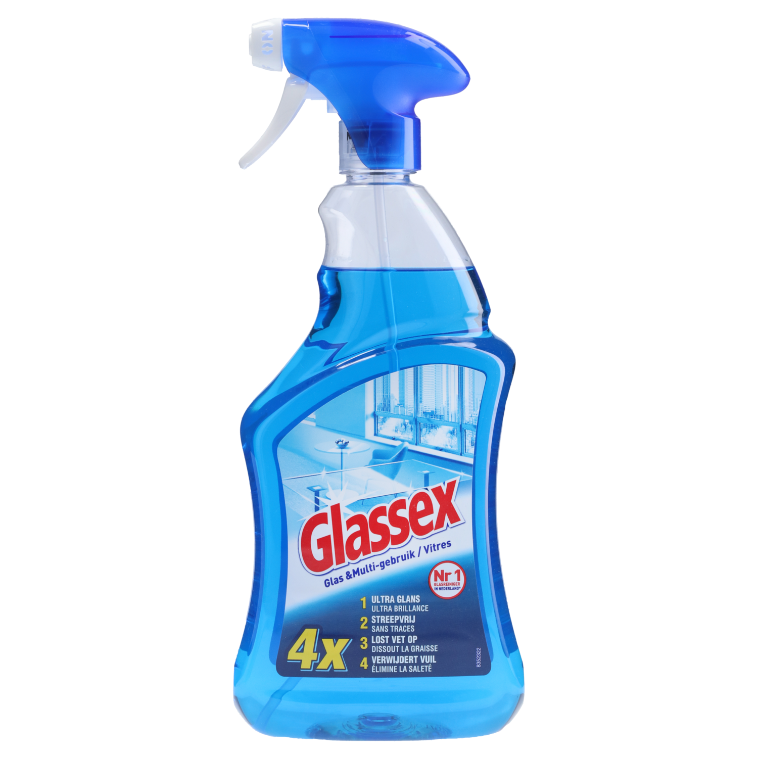 Glassex Glas & multi schoonmaak spray