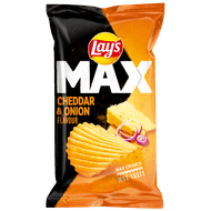 Foto van Lay's Chips max cheddar onion