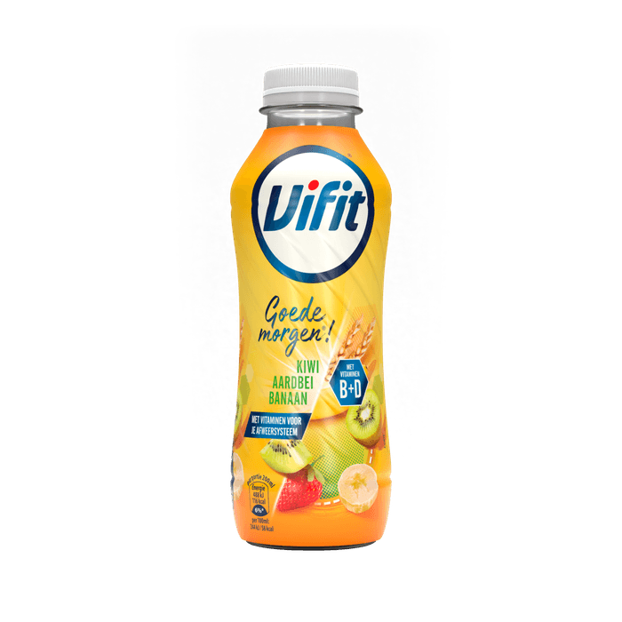 Vifit Goedemorgen aardbei kiwi banaan