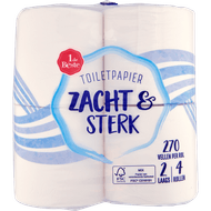 Foto van 1 de Beste Toiletpapier 4 rollen 2 laags maxi rol