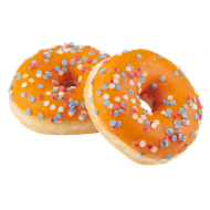 Foto van Oranje donut