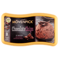 Mövenpick Ijs chocolate chip Foto van Mövenpick Ijs chocolate chip