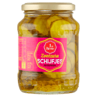 1 de Beste Augurkschijfjes zoetzuur Foto van 1 de Beste Augurkschijfjes zoetzuur