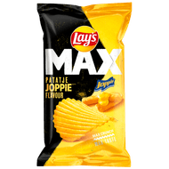 Foto van Lay's Ribbelchips max patatje joppie