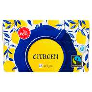 1 de Beste Vruchtenthee citroen kop 20 zakjes Foto van 1 de Beste Vruchtenthee citroen kop 20 zakjes