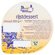 Zuivelmeester Rijstdessert Foto van Zuivelmeester Rijstdessert