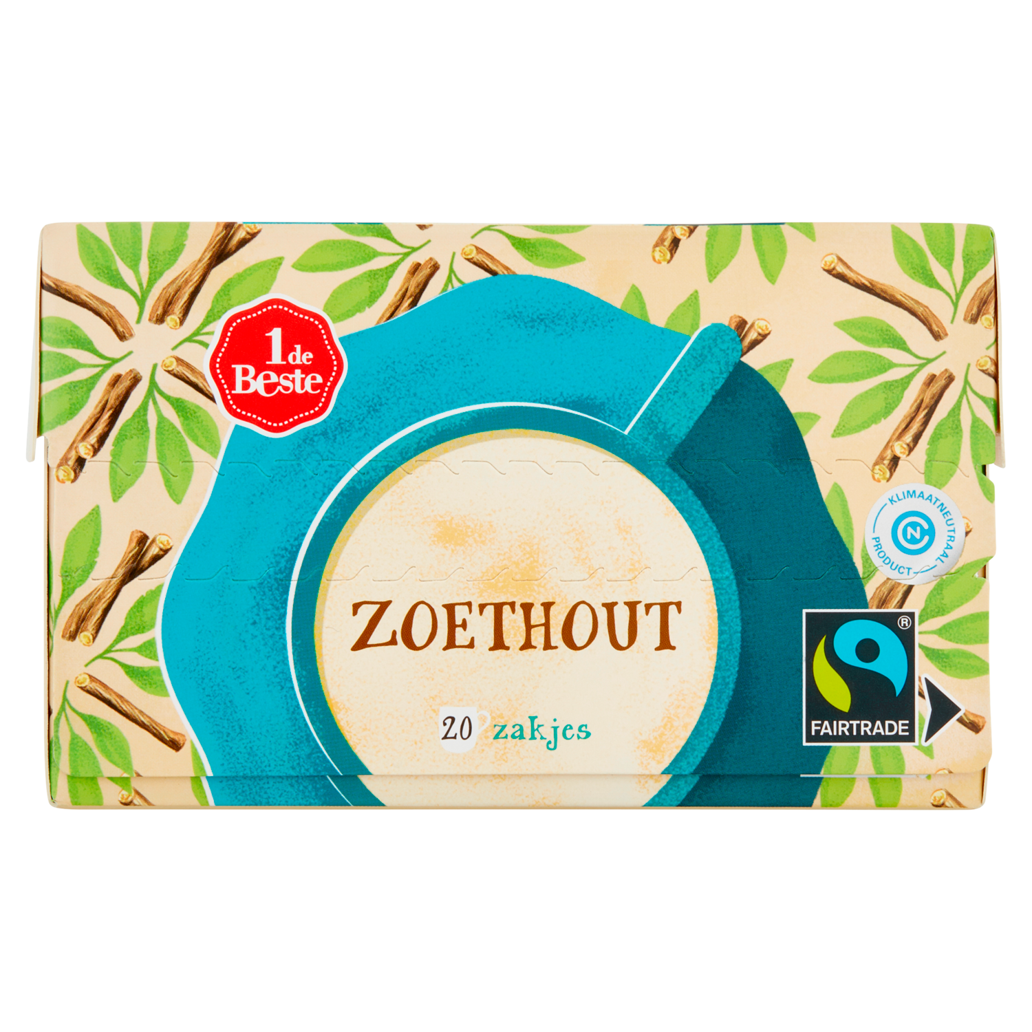 1 de Beste Kruidenthee zoethout kop 20 zakjes