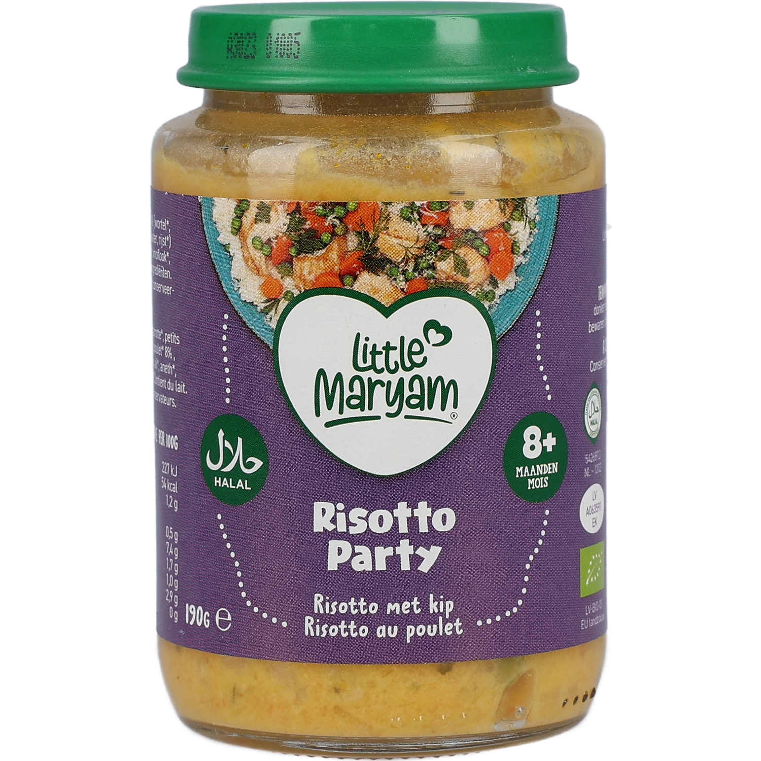 Little Maryam Risotto met kip 8+ mnd