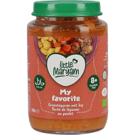 Little Maryam Groentenpuree met kip 8+ mnd Foto van Little Maryam Groentenpuree met kip 8+ mnd