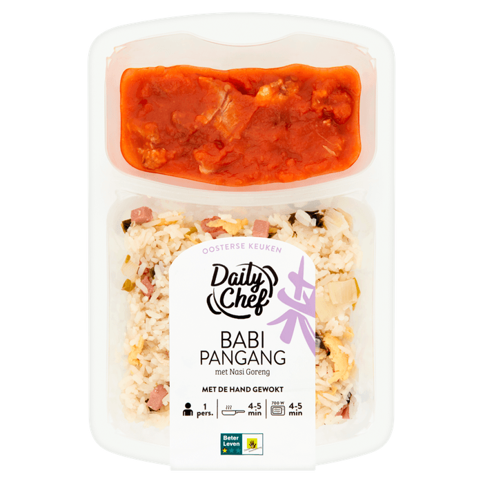 Daily Chef Nasi + babi pangang