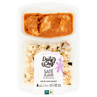 Daily Chef Nasi + sate ajam Foto van Daily Chef Nasi + sate ajam