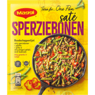 Foto van Maggi Dagschotel sperziebonen saté
