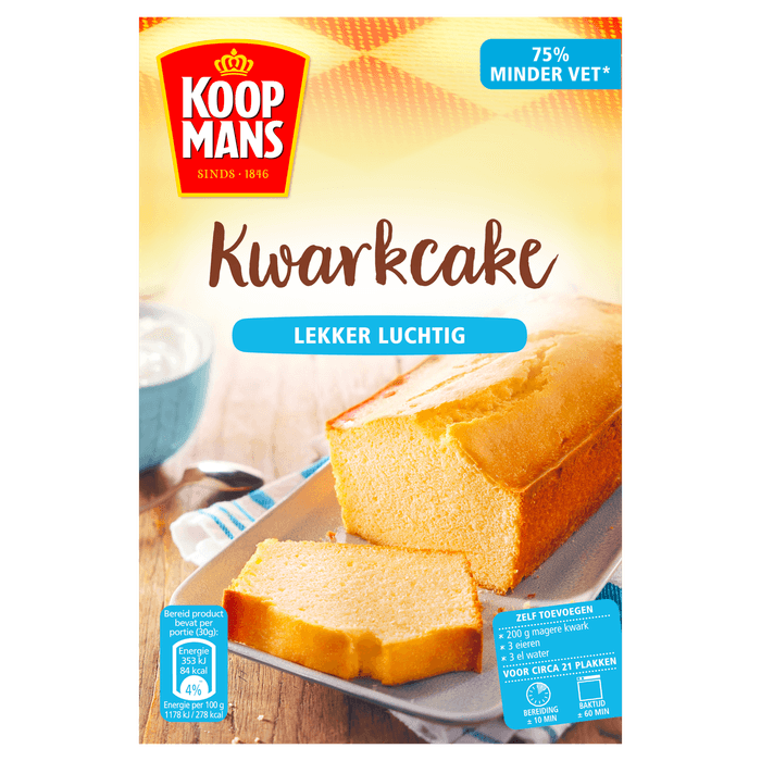 Koopmans Kwarkcake mix