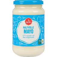 1 de Beste Mayonaise halfvol Foto van 1 de Beste Mayonaise halfvol