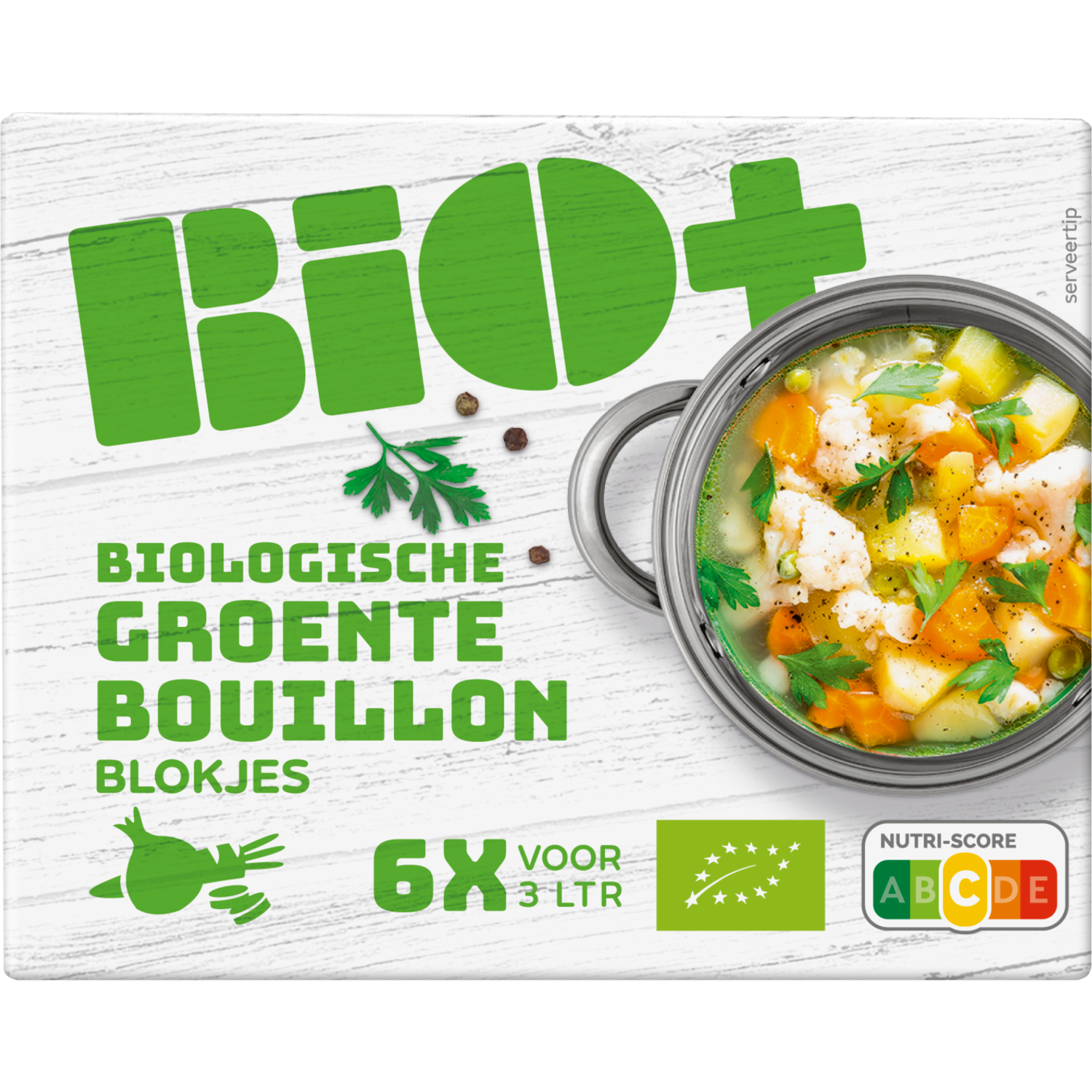 Bio+ Bouillonblokjes groente