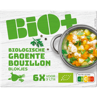 Foto van Bio+ Bouillonblokjes groente