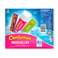 Candyman Vrieslollies 10x5cl Foto van Candyman Vrieslollies 10x5cl