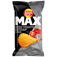 Foto van Lay's Ribbelchips max heinz tomato ketchup