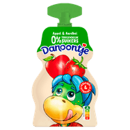 Danoontje Yoghurt Tussendoortje Knijpyoghurt Aardbei Appel Zonder Toegevoegde Suikers Foto van Danoontje Yoghurt Tussendoortje Knijpyoghurt Aardbei Appel Zonder Toegevoegde Suikers
