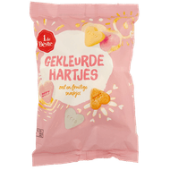 1 de Beste Gekleurde hartjes Foto van 1 de Beste Gekleurde hartjes