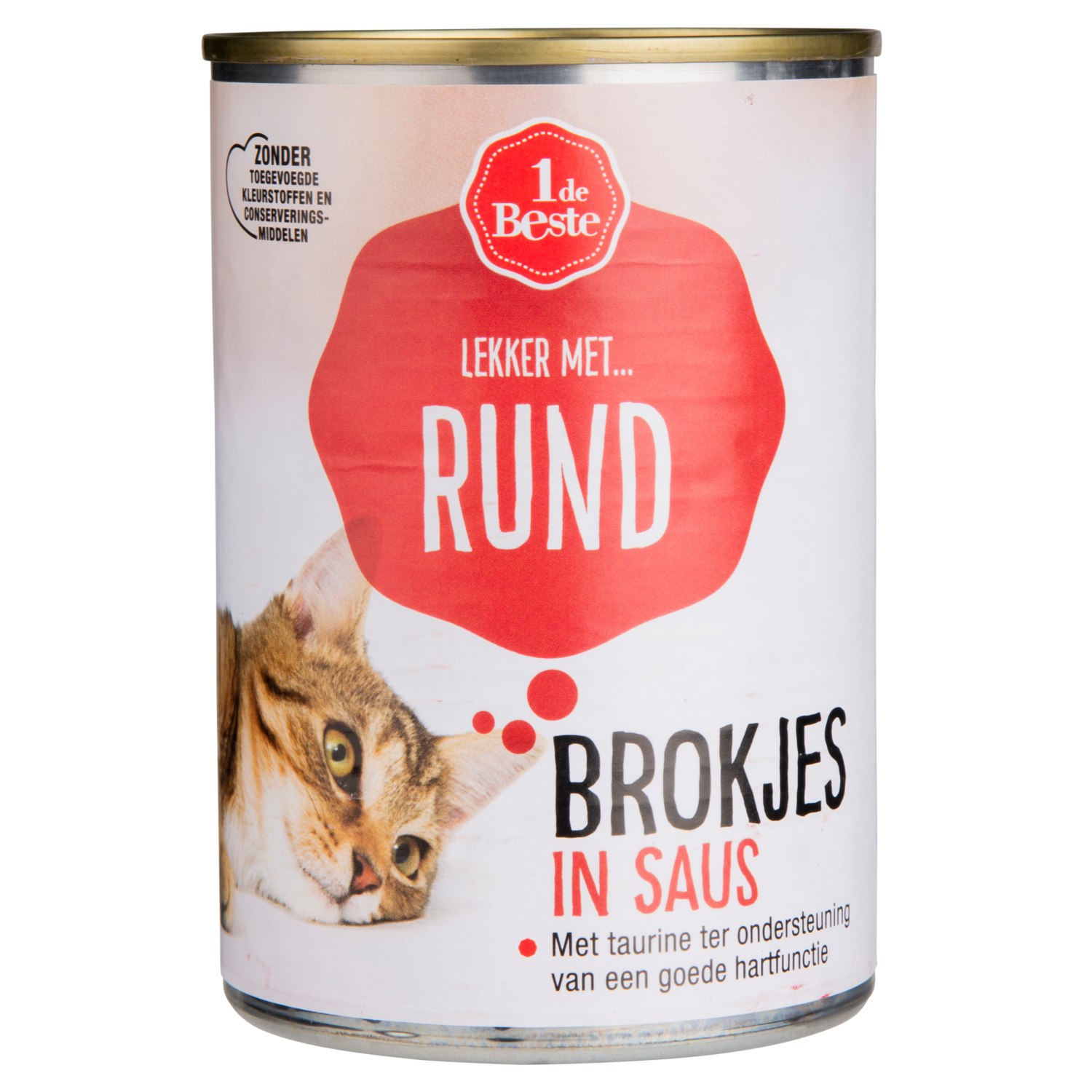 1 de Beste Kattenvoer rundvlees in saus