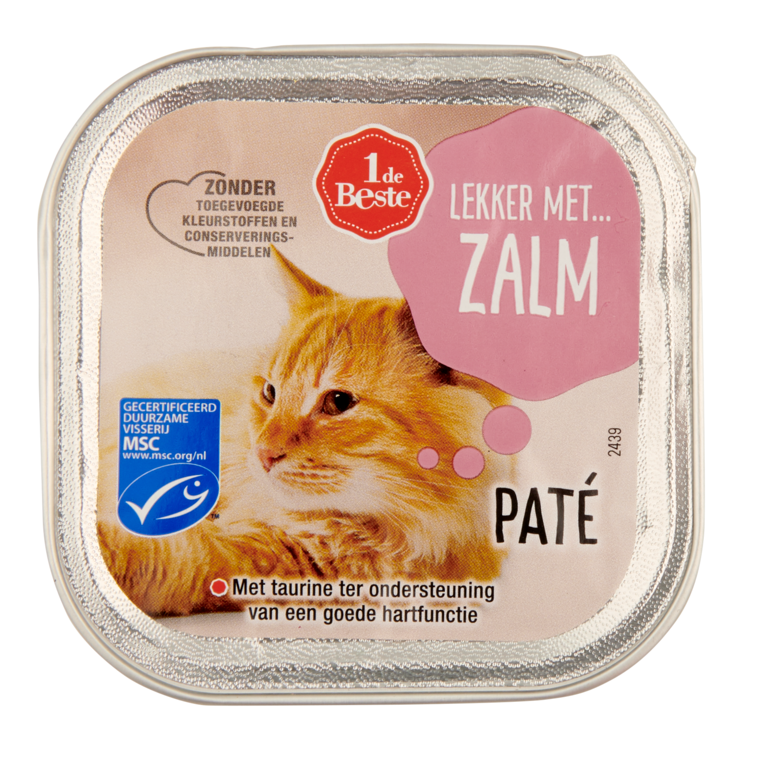 1 de Beste Kat pate zalm
