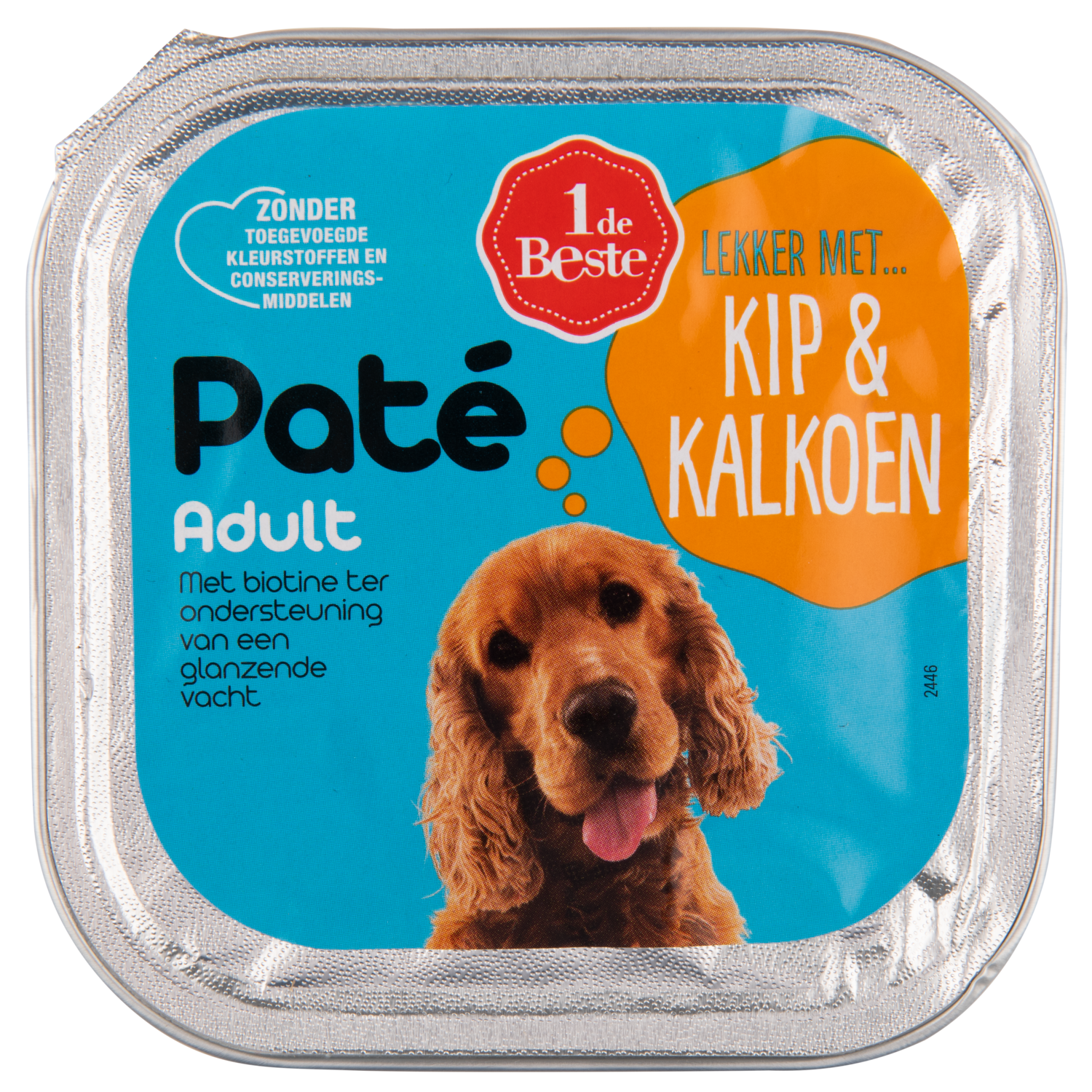1 de Beste Hond pate kip & kalkoen