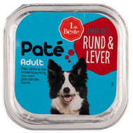 1 de Beste Hond pate rund & lever Foto van 1 de Beste Hond pate rund & lever