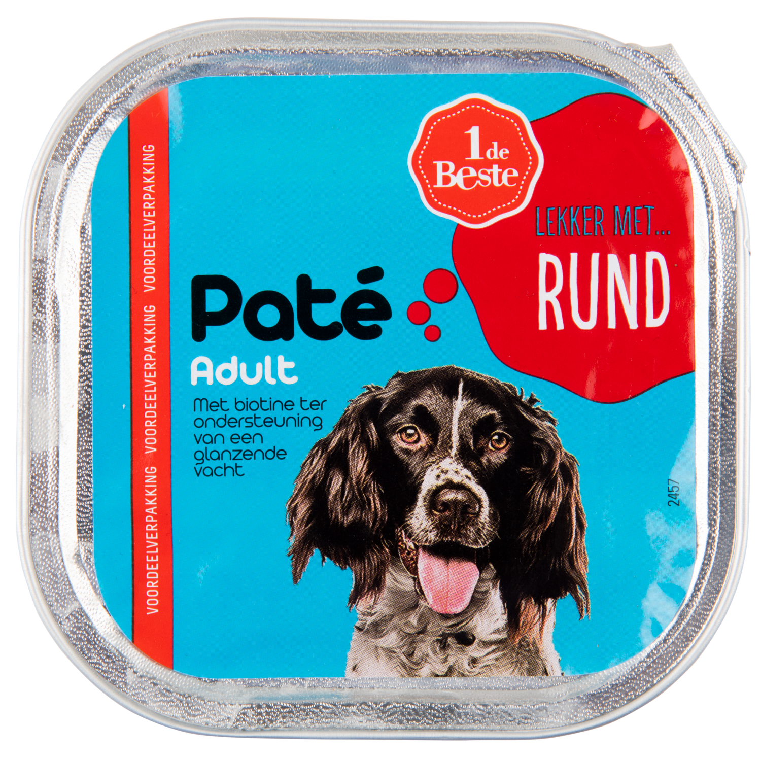 1 de Beste Hond pate met rund
