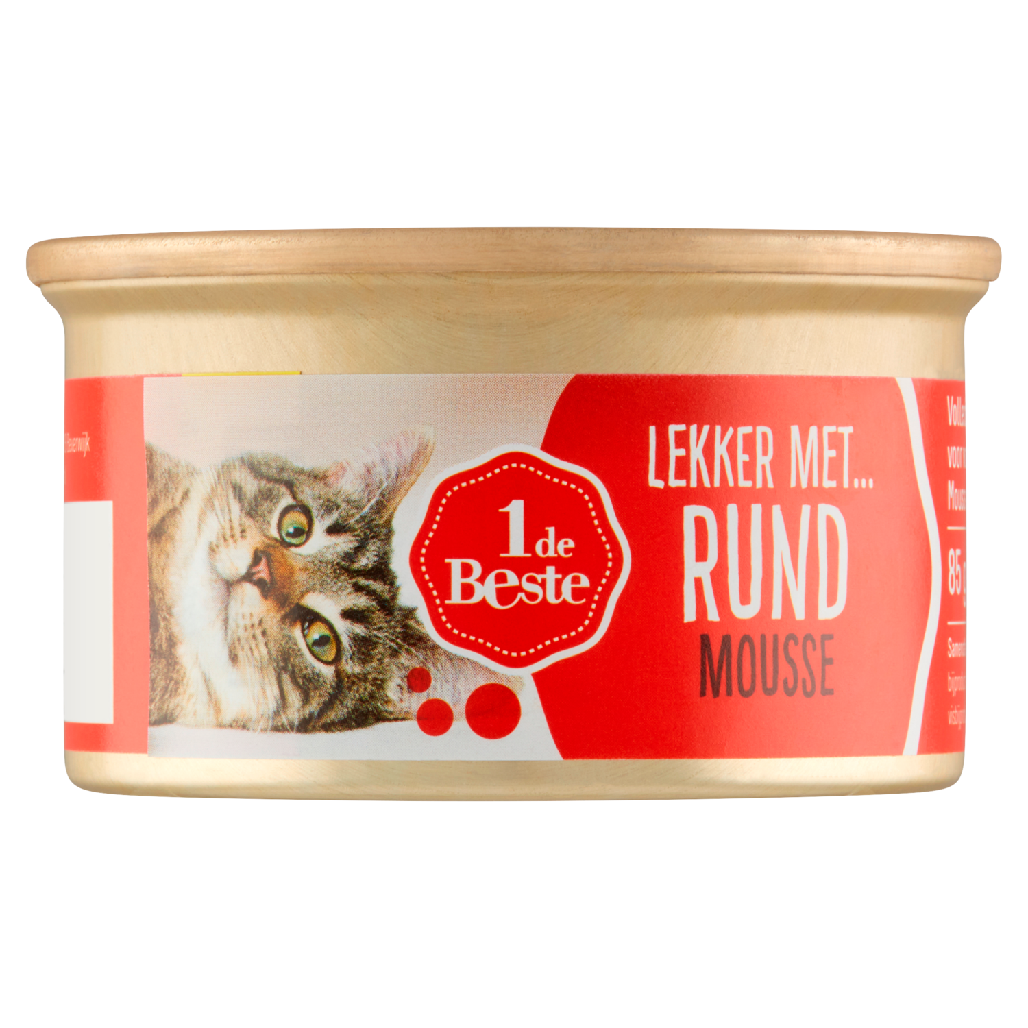 1 de Beste Kattenmousse rund
