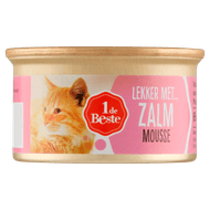 1 de Beste Kattenmousse zalm Foto van 1 de Beste Kattenmousse zalm