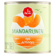 1 de Beste Mandarijnen op siroop Foto van 1 de Beste Mandarijnen op siroop