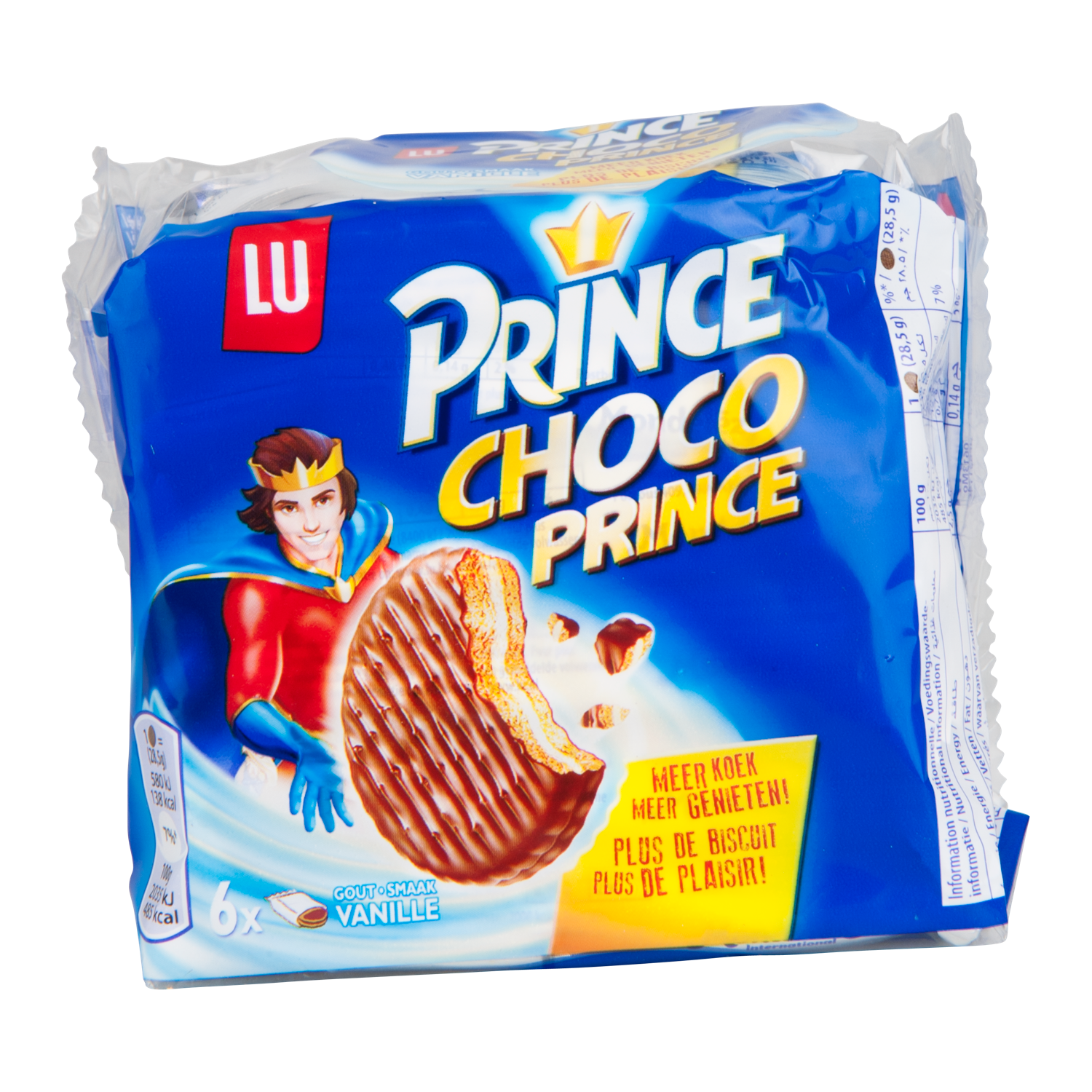 Lu Chocoprince vanille 6 stuks