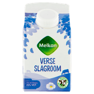 Melkan Slagroom 35% vet Foto van Melkan Slagroom 35% vet