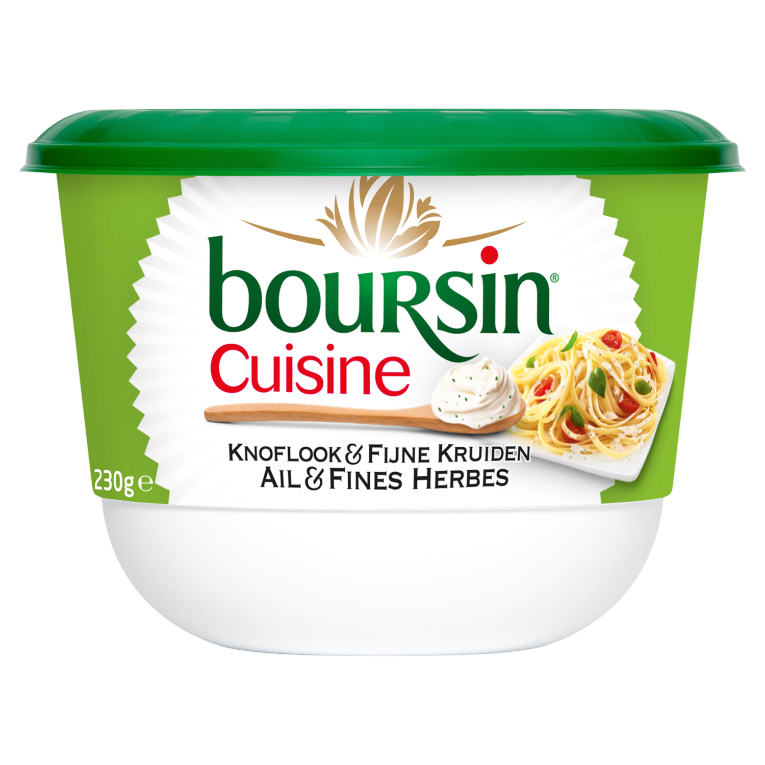 Boursin Cuisine knoflook & fijne kruiden