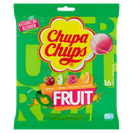 Chupa Chups Fruit Lollies Uitdeel Snoep Zak 16 stuks Foto van Chupa Chups Fruit Lollies Uitdeel Snoep Zak 16 stuks