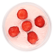 1 de Beste Bavarois aardbei Foto van 1 de Beste Bavarois aardbei