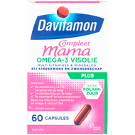 Davitamon Mama compleet visolie capsules multivitaminen & mineralen 60 Stuks
