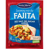 Santa Maria Fajita mix geen zout & suiker Foto van Santa Maria Fajita mix geen zout & suiker