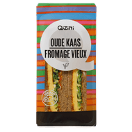 Qizini Sandwich oude kaas Foto van Qizini Sandwich oude kaas