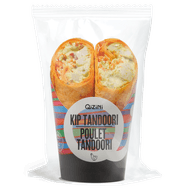 Qizini Wrap kip tandoori 2st Foto van Qizini Wrap kip tandoori 2st