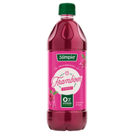 Slimpie Limonadesiroop framboos Foto van Slimpie Limonadesiroop framboos