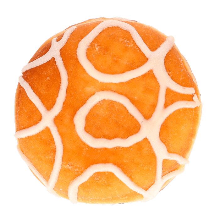 1 de Beste Berlinerbol custard gevuld deco