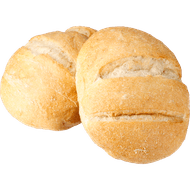 Foto van Italiaanse bol wit tarwebroodje met oregano