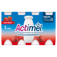 Actimel Drinkyoghurt Aardbei Foto van Actimel Drinkyoghurt Aardbei
