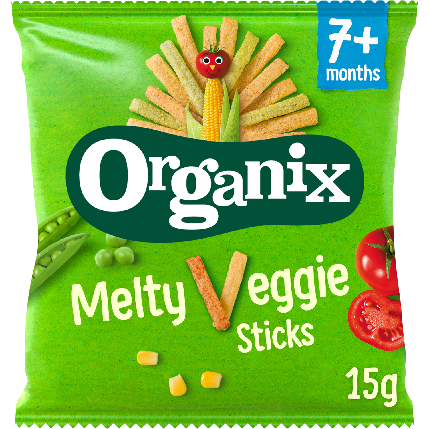 Organix Melty veggie sticks 7+ maanden