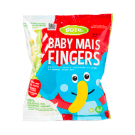 Sore Baby maïs fingers 6+ maanden aardbei Foto van Sore Baby maïs fingers 6+ maanden aardbei