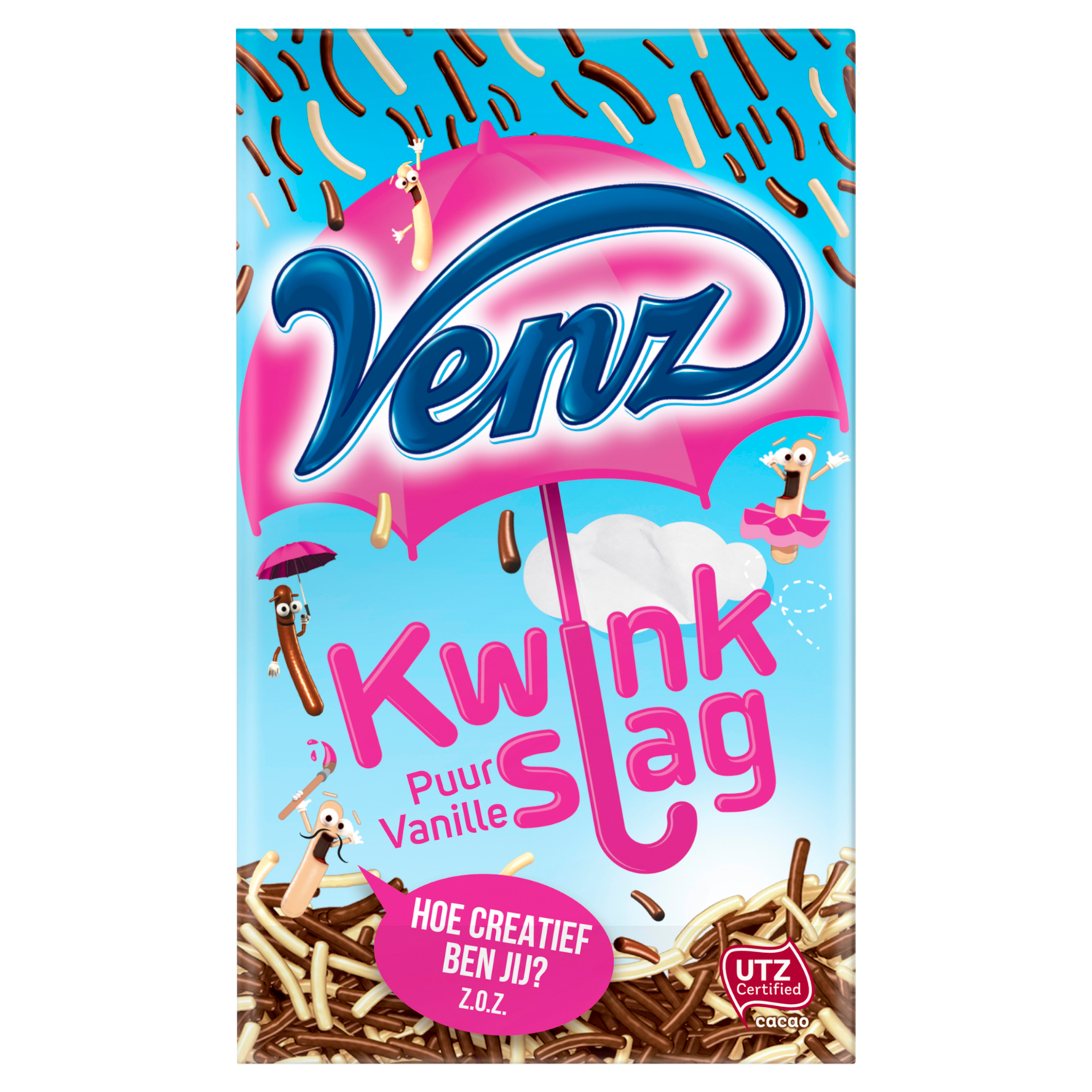 Venz Hagelslag puur vanille